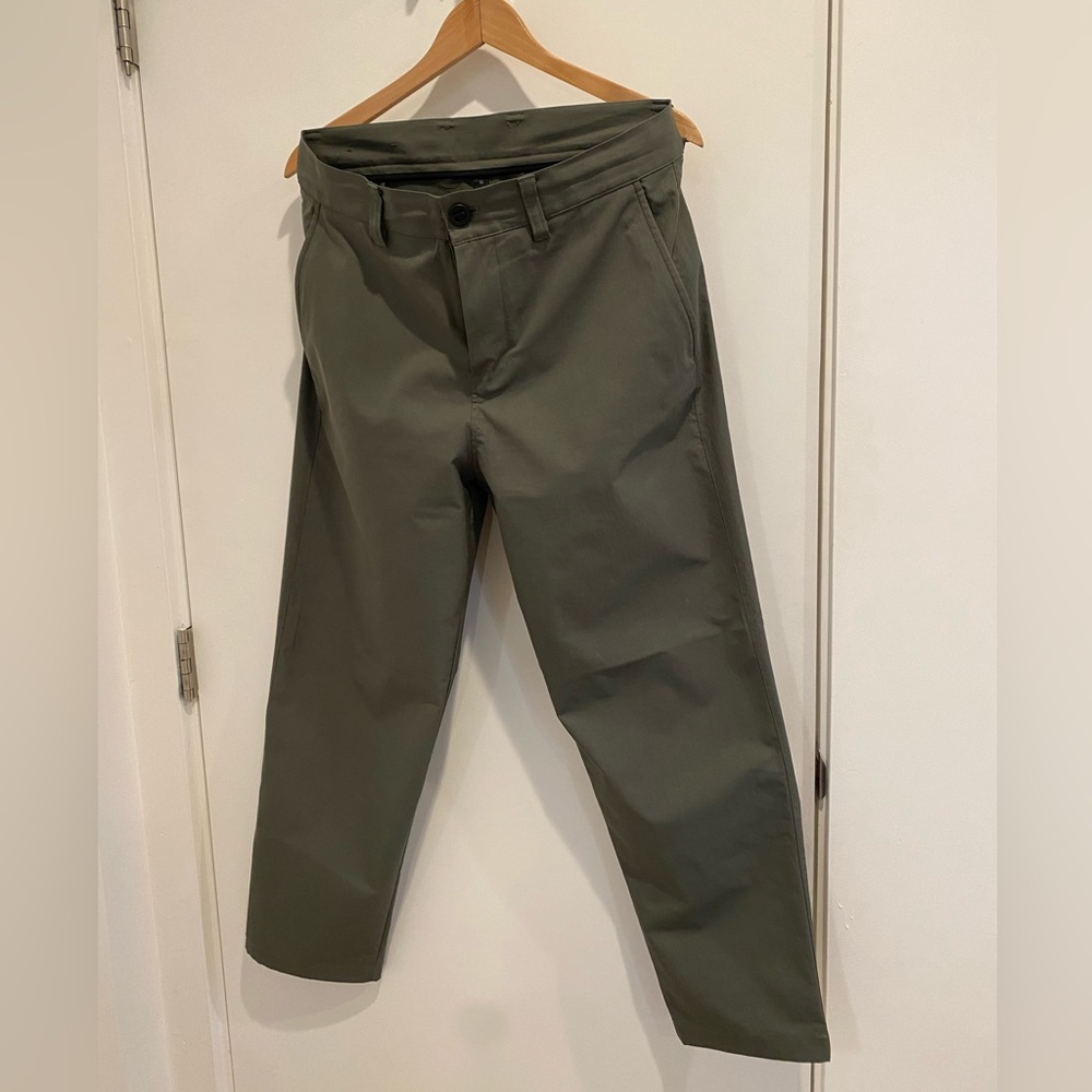 Mens Lululemon Pants, Olive Green